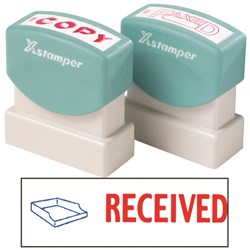 XStamper Stamp CX-BN 2030 Received With Icon  