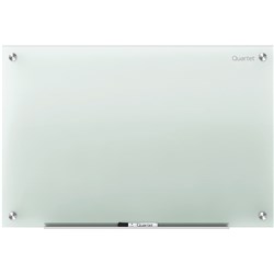 QUARTET INFINITY GLASS BOARD 895x635mm Frosted Office Series