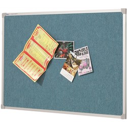 PENRITE FABRIC BOARDS Alum Frame 1200x900mm Wedgwood 