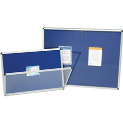 Nobo Internal Fabric Noticeboard A1 Blue  