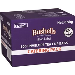 BUSHELLS BLUE LABEL TEA BAGS Enveloped Box of 1200