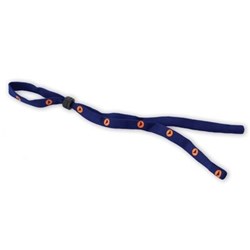 Zions Reusable Earplug Band Blue and Orange  