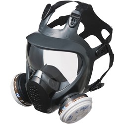 Maxisafe TPE Full Face Mask Respirator Medium  