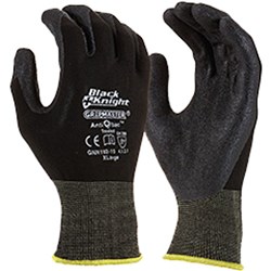 Maxisafe Synthetic Coat Gloves Black Knight Gripmaster Glove 