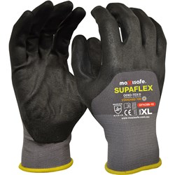 Maxisafe Synthetic Coat Gloves Supaflex 3/4 Coated Glove 