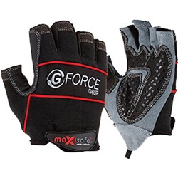 Maxisafe Mechanics Gloves G-Force Grip Mechanics Glove Fingerless