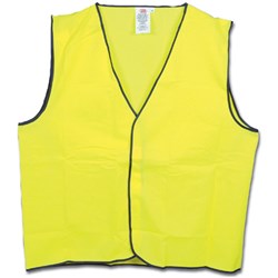 Maxisafe Hi-Vis Day Safety Vest Large Yellow 