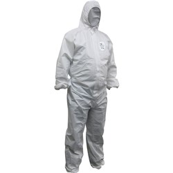 Maxisafe Chemguard Disposable Coveralls SMS 2XL White 