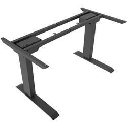 Elevar Eon Electric 2 Motor Sit-Stand Desk Frame Only Suits Tops 800 - 2100mmW Black