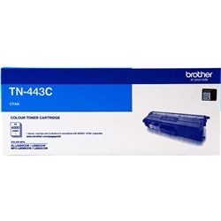 Brother TN-443C Toner Cartridge High Yield Cyan