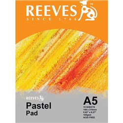 Reeves Pastel Pad A5 160gsm 15 Sheet  