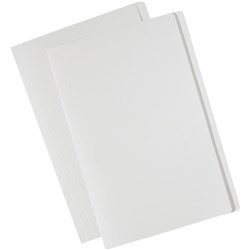 Avery Manilla Folders Foolscap Matte White Pack Of 10