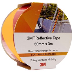 3M 7930 Reflective Tape 50mmx3m Yellow/Red