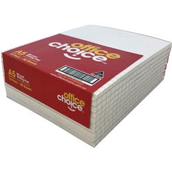 Office Choice Writing Pad A5 White