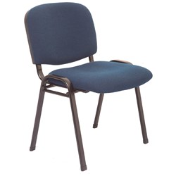 Rapidline Nova Stackable Visitor Chair Blue