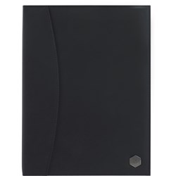 Marbig Professional Soft Touch Display Book A4 24 Pocket Black